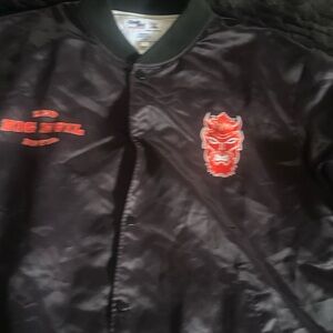 Chalkline Undertaker Big Red Evil Devil satin jacket